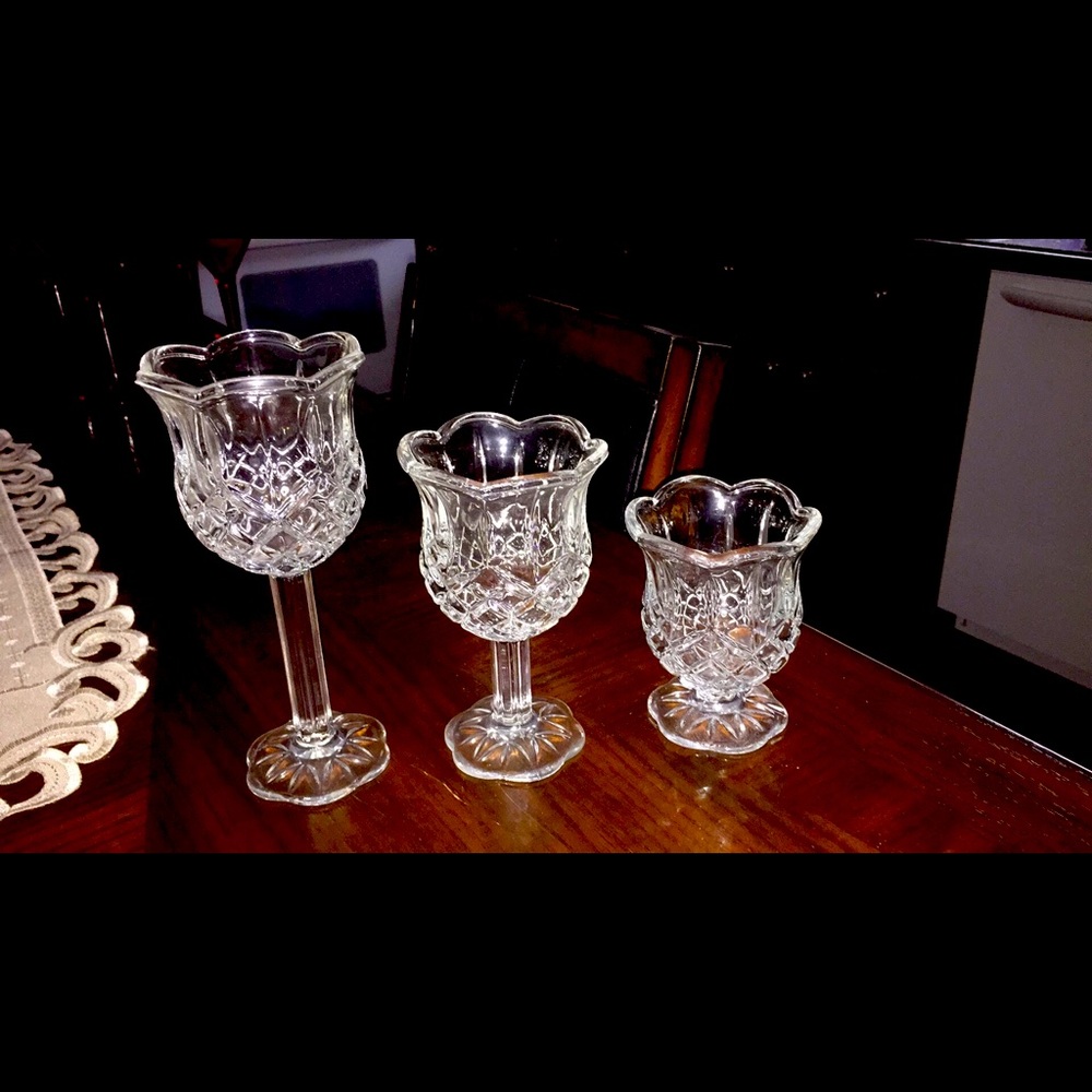 Candle Holders (set of 3) SOLD